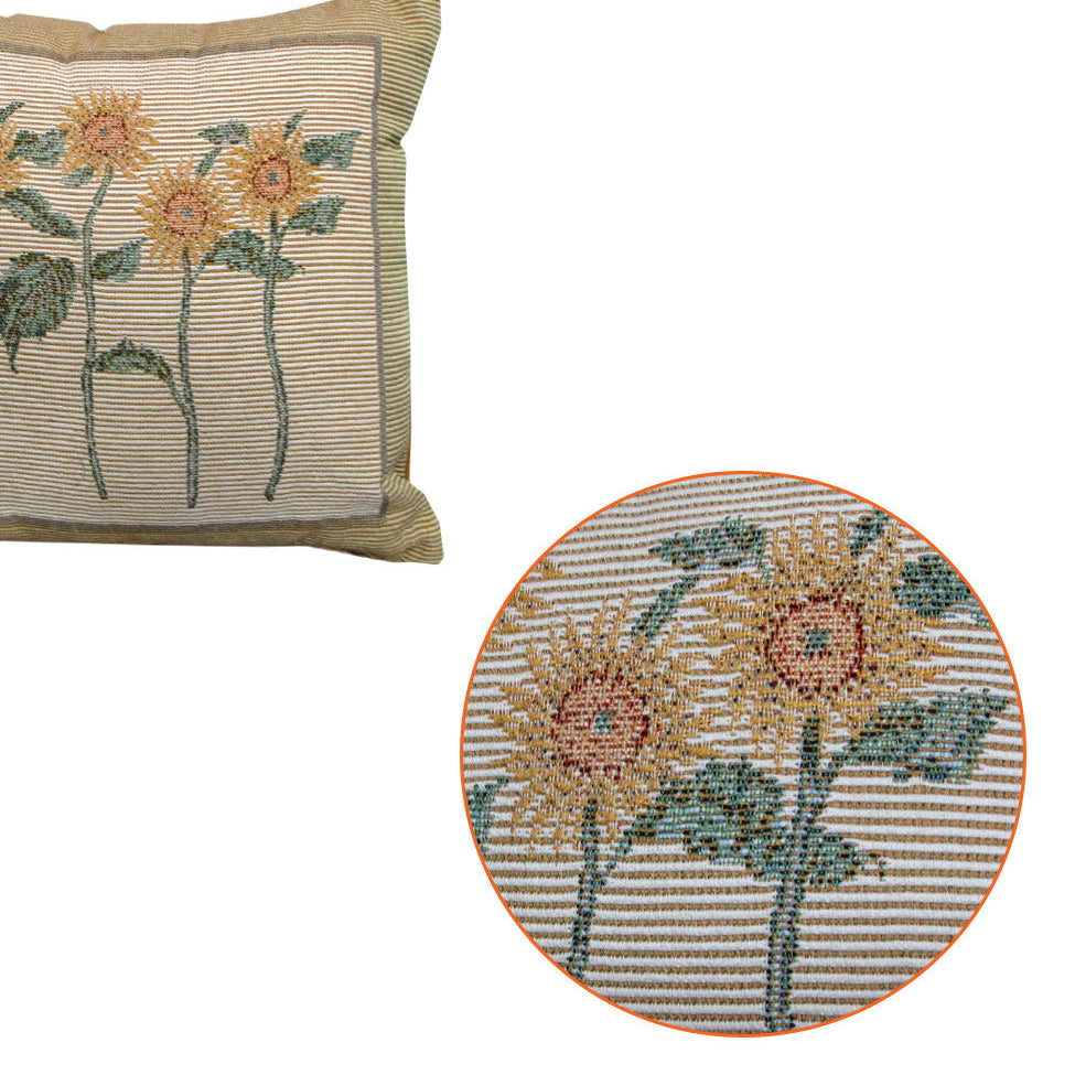 Rapee Bella Sunflower Tapestry Filled Cushion 32 x 32 cm
